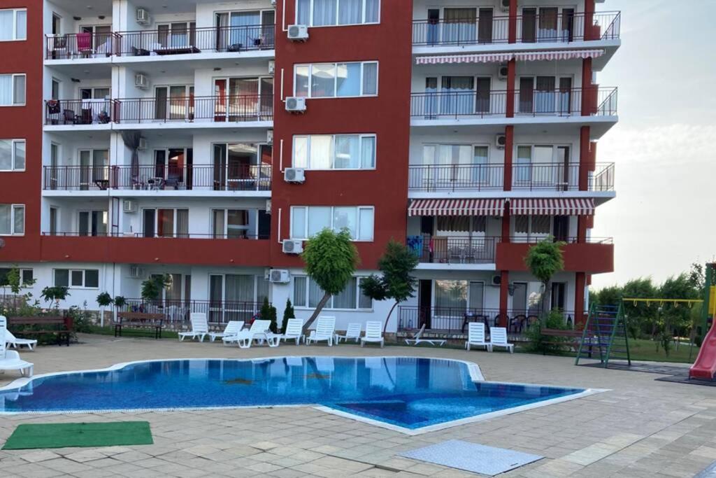 Marina View Fort Beach Studio Sveti Vlas Eksteriør billede