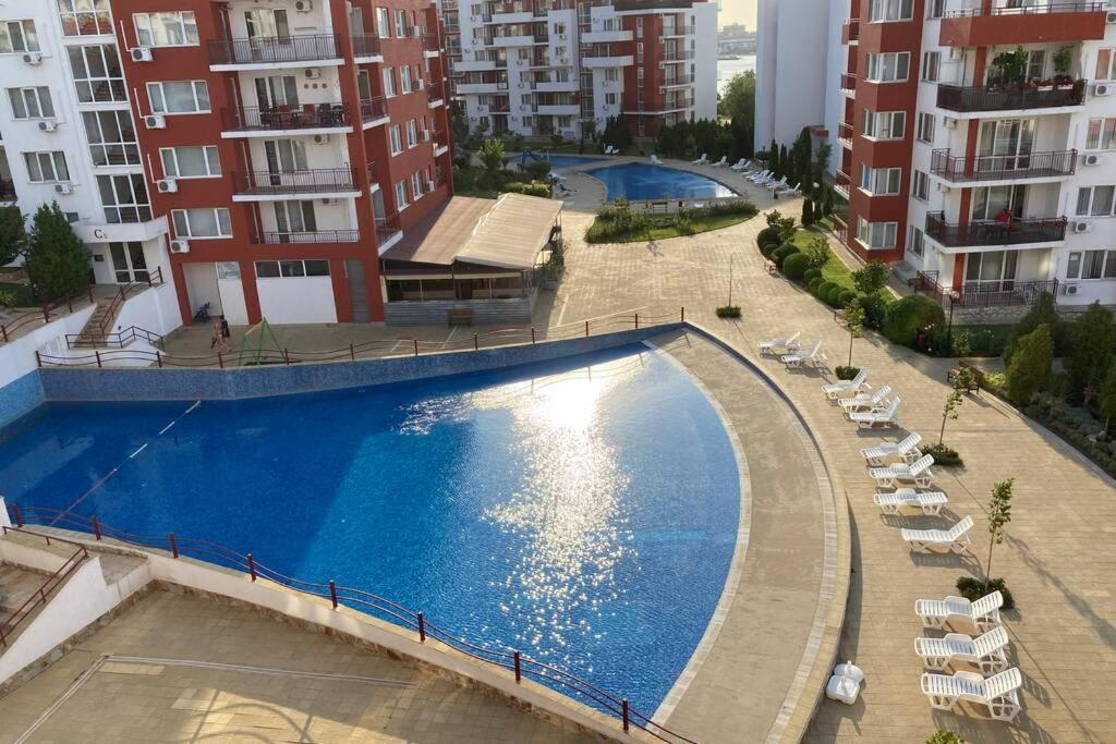 Marina View Fort Beach Studio Sveti Vlas Eksteriør billede
